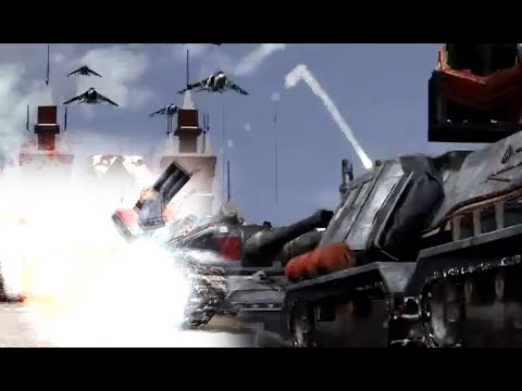 In-game Units in Cinematics - Red Alert 2: Yuri's Revenge