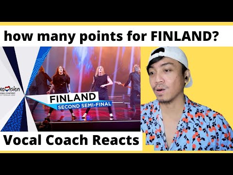 Eurovision 2021 Blind Channel Dark Side Finland 🇫🇮 SemiFinal Reaction