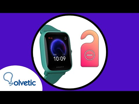 ⌚  How to Enable DO NOT DISTURBE MODE Amazfit Bip U