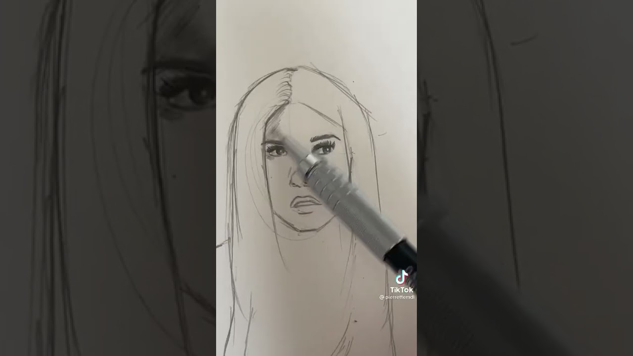 Drawing Elena Gilbert| step by step