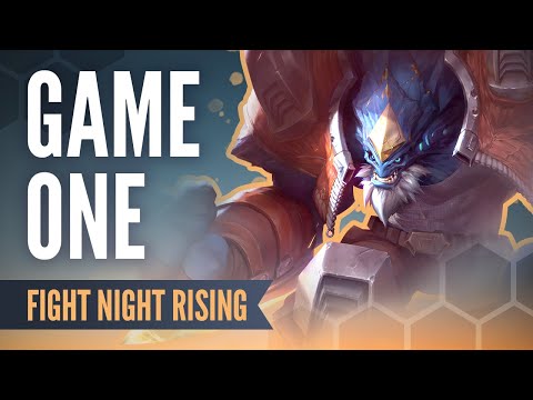 TFT Fight Night Rising: Week 17, Game 1 - Teamfight Tactics Competitive Tournament Gameplay
