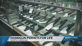 Concealed carriers in North Carolina could have lifelong permits
