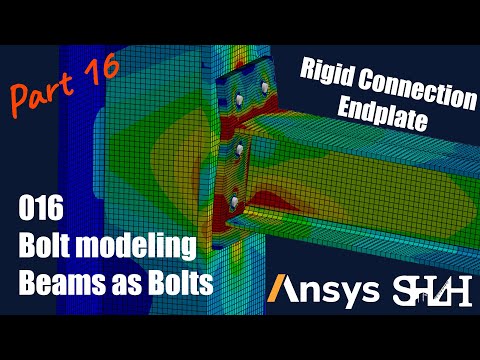 Rigid Connection, Beams Utilized As Bolts