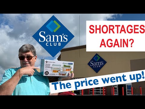 HIGHER PRICES AND SHORTAGES at SAM's CLUB! What did we...
