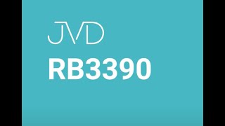 JVD Barevná digitální rádiem řízená meteorologická stanice JVD RB3390.2