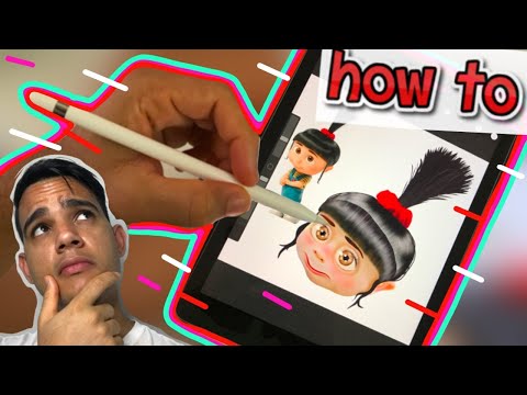 TUTORIAL: [IF THEY WERE REAL] with PROCREATE