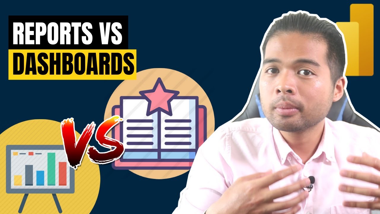 Dashboards and Reports? What's the Difference? // Beginners Guide to Power BI in 2021