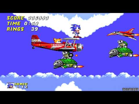 Sonic 2 - Sky Chase Zone