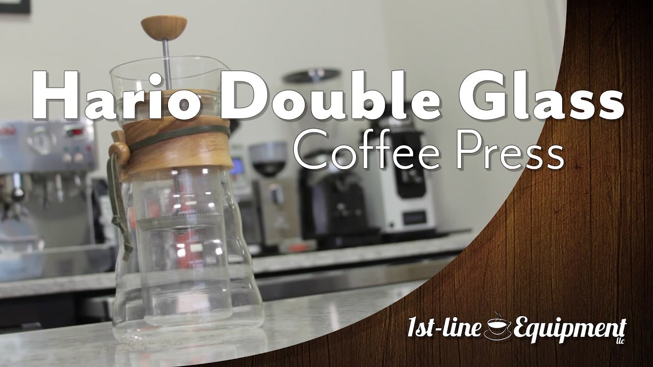 Overview: Hario Double Wall Glass Coffee Press