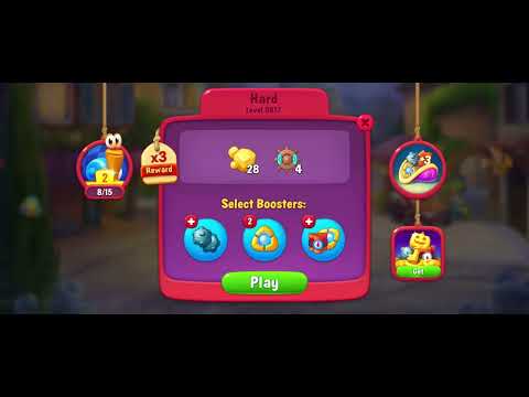 fishdom,level 6812-6818 🐠🐋🐟