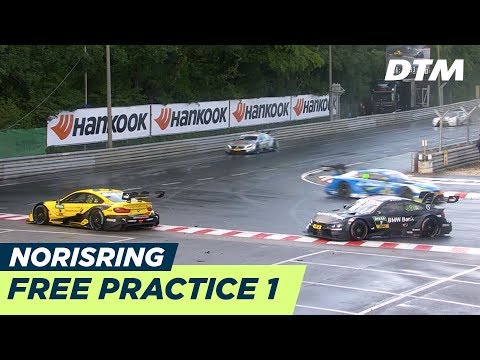 DTM Norisring 2018 - Freies Training 1 - RE-LIVE (Deutsch)