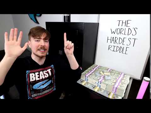 Final Riddle: "Congratulations!" from Mr Beast - Winner Video for World's Hardest Riddle ($100K)