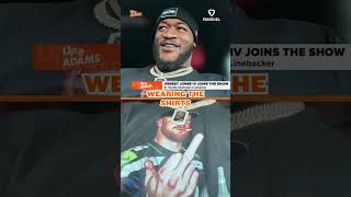 Ernest Jones on F-U Sam Darnold Shirt at Parade!