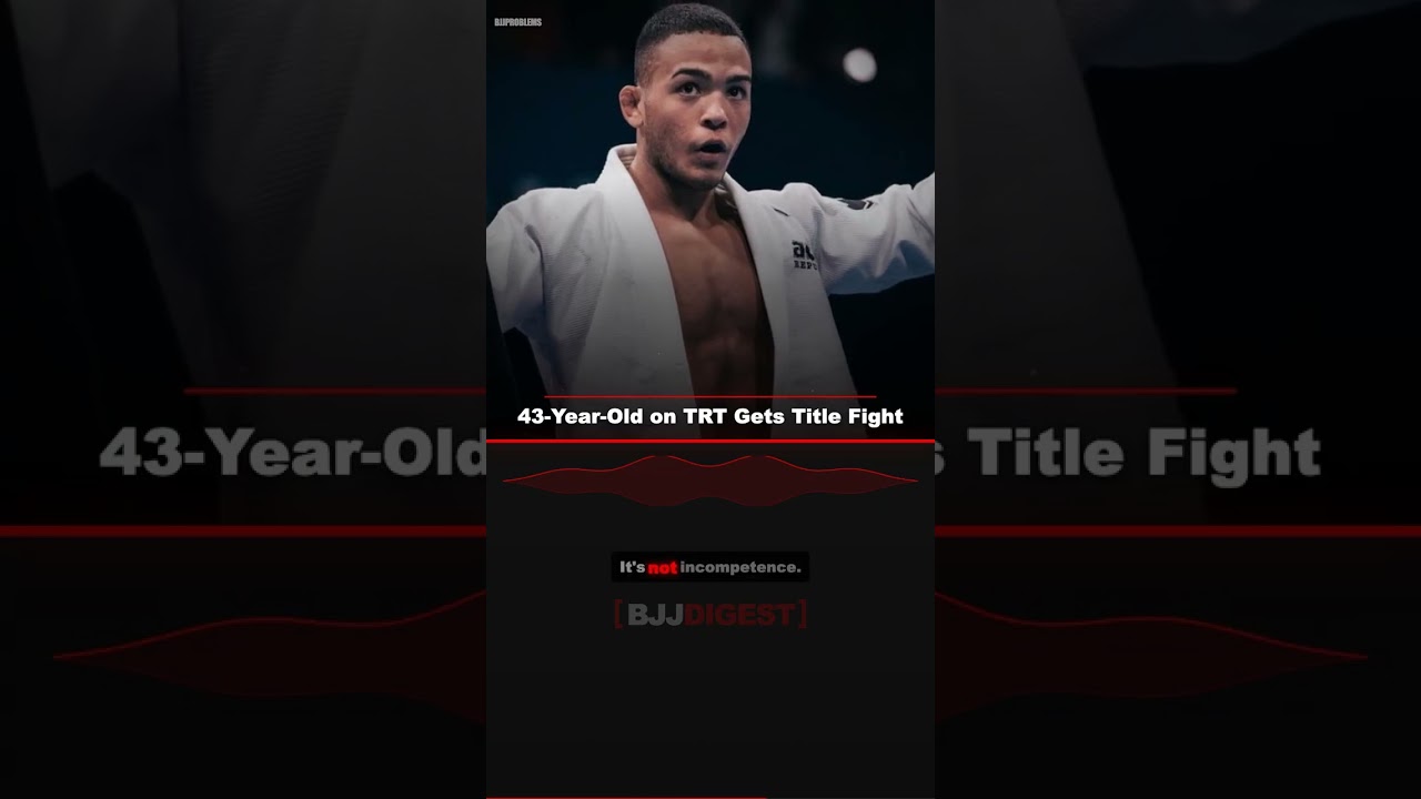 43-Year-Old on TRT Gets Title Fight #Shorts