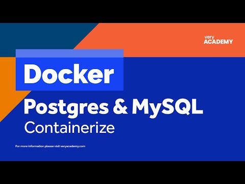 Docker Compose | How to configure PostgreSQL or MySQL database with Python Django thumbnail
