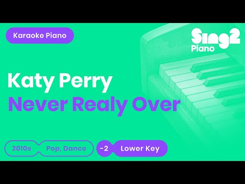 Never Really Over Karaoke | Katy Perry (Piano Karaoke)