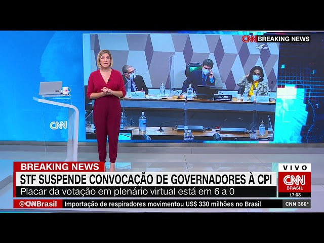 STF forma maioria para suspender convocação de governadores à CPI da Pandemia