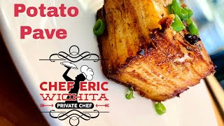 Potato Pave (fancy French scallop potatoes)