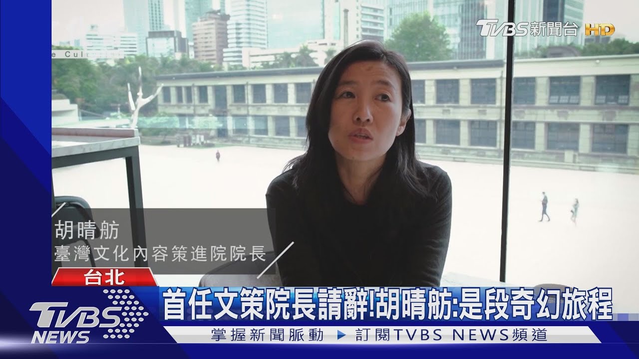 首任文策院長請辭! 胡晴舫:是段奇幻旅程