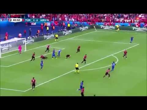 Modric'in Türkiye'ye Attığı Gol ll Türkiye 0 - 1 Hırvatistan ll   Euro 2016