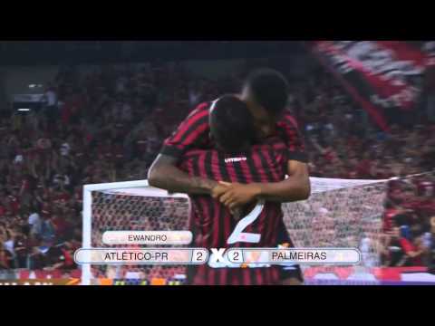 Gols - Brasileirão: Atlético-PR 3 x 3 Palmeiras