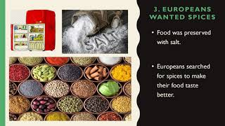 Grade 6 - History - Reasons for European Exploration