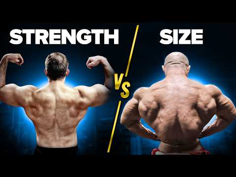 Differences in Training for Strength vs Size