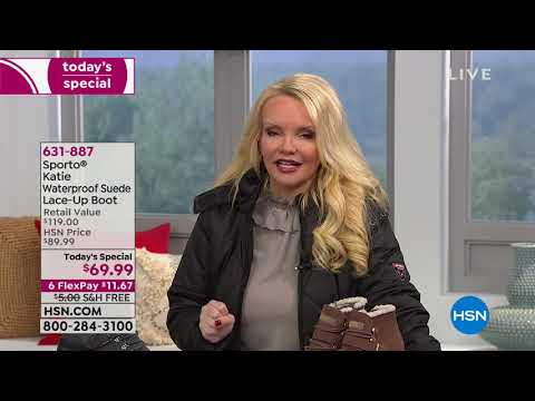 HSN | Sporto Boots 11.27.2018 - 09 PM