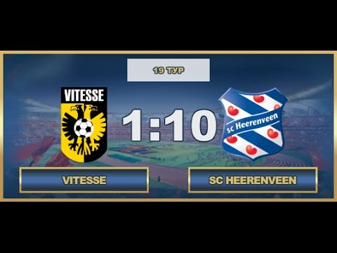 AFL. Benelux. Premier Division. Tour 19. Vitesse - Heerenveen