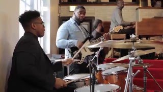 15-year-old Jaylan Crout Playing Drums in Church (Part 1) &quot;How Great Is Our God&quot;