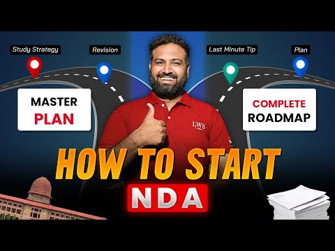 How to Crack NDA if start now ? | Complete Roadmap to get 500+ in NDA Exam 2026 | Learn with Sumit