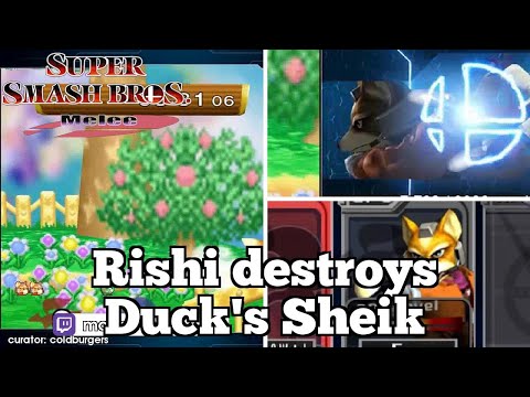 Daily Melee Highlights: Rishi destroys Duck's Sheik