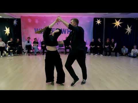 Robin Lysaker & Outi Salonen - 5th place Strictly Open Finals - Winter White 2025