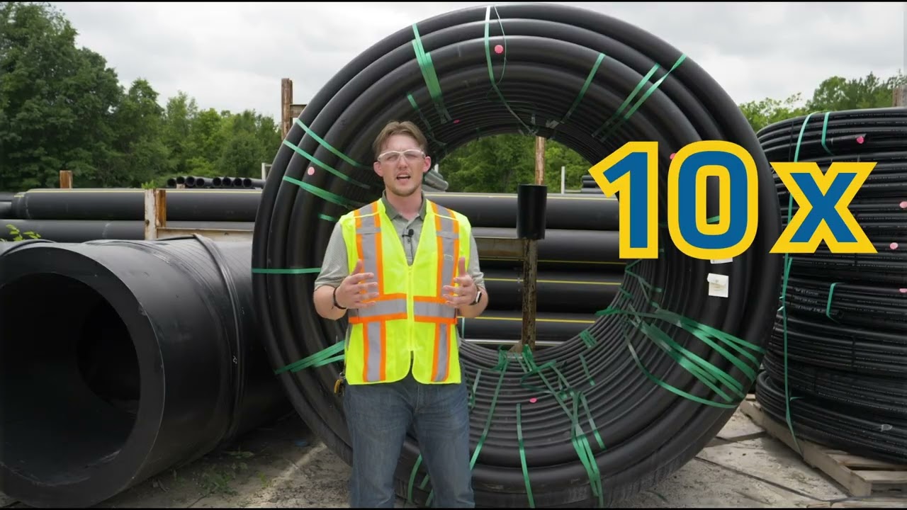 Why HDPE? - Bend Radius