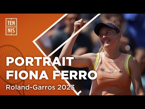 Le portrait de Fiona Ferro | Roland-Garros 2023 | FFT
