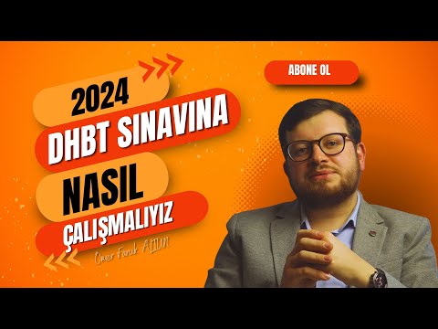 2024 DHBT Sınavına Nasıl Çalışmalıyız ?