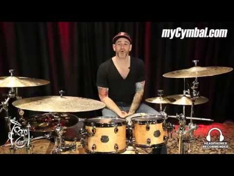 Meinl 18" Classics Custom/Byzance Extra Dry Cymbal Stack - Played by Matt Halpern (SET-1051716GGG)