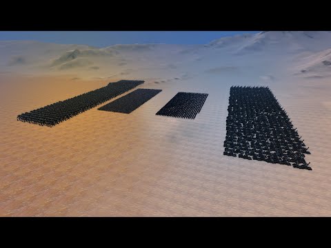 Orcs Army VS Humans Army  || Ultimate Epic Battle Simulator || UEBS