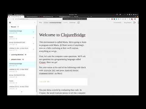 Practicalli Clojure 22 - Maria.cloud - creating a learning course