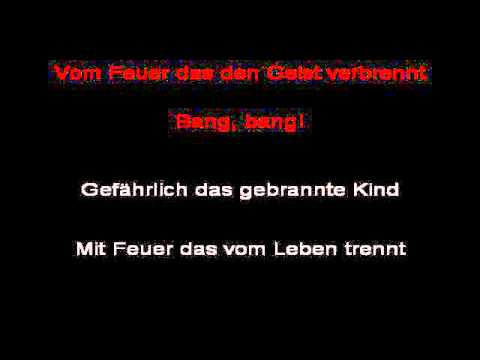 Rammstein - Feuer Frei! (instrumental with lyrics)