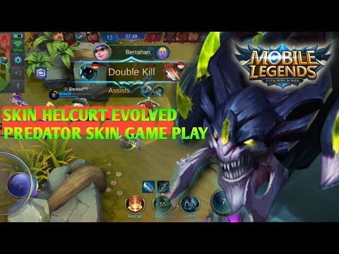 Helcurt Evolved predator ( special ) skin GAME PLAY