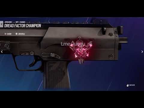 Rainbow Six Siege -  Operation Dread Factor Ranked Charms In Game *NEW*