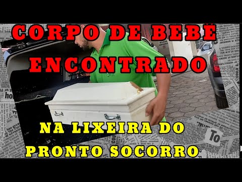 C0RP0 DE BEBÊ ENCONTRADO NA LIXEIRA DO PRONT0 ATENDIMENTO DE OURO FINO