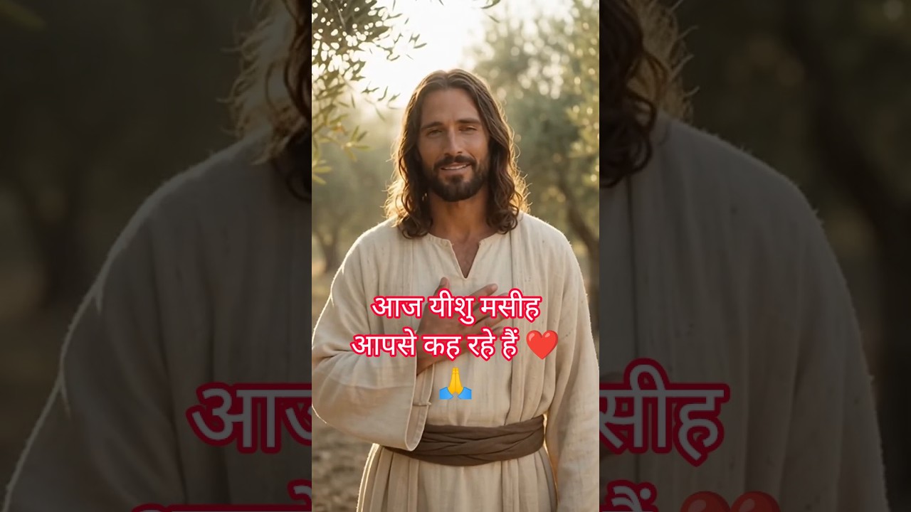🙏 आज यीशु मसीह का संदेश ❤️ | आज प्रभु आपसे कह रहे हैं ✝️ #shorts #tending #whatsappfeatures