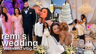 VLOG: going to remi and cal's wedding weekend + surprising remi + roadtrip to santa barbara, ca! ❤️