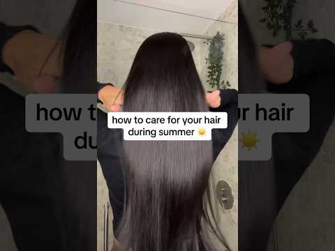 how to avoid bad hair in summer 🤩 | hair growth tips #youtubeshort #hair #hairgrowth