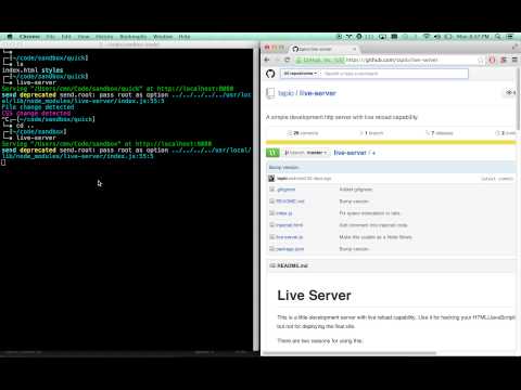 Live Reload Sublime Chrome Anything Fast and easy with Live Server