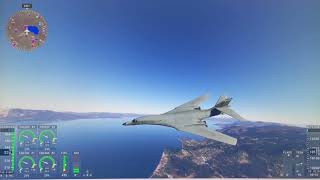 B-1 Bomber Flyover at Yosemite – Waking Up the Campers! ☕🐻✈️