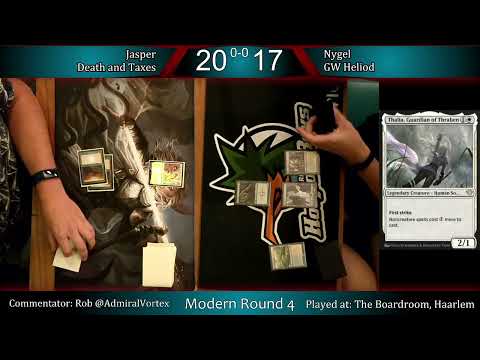 Modern Death and Taxes VS GW Heliod - Haarlem Magic Nights 24 August 2021