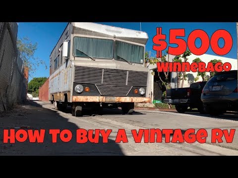 How to Buy a Vintage Winnebago RV